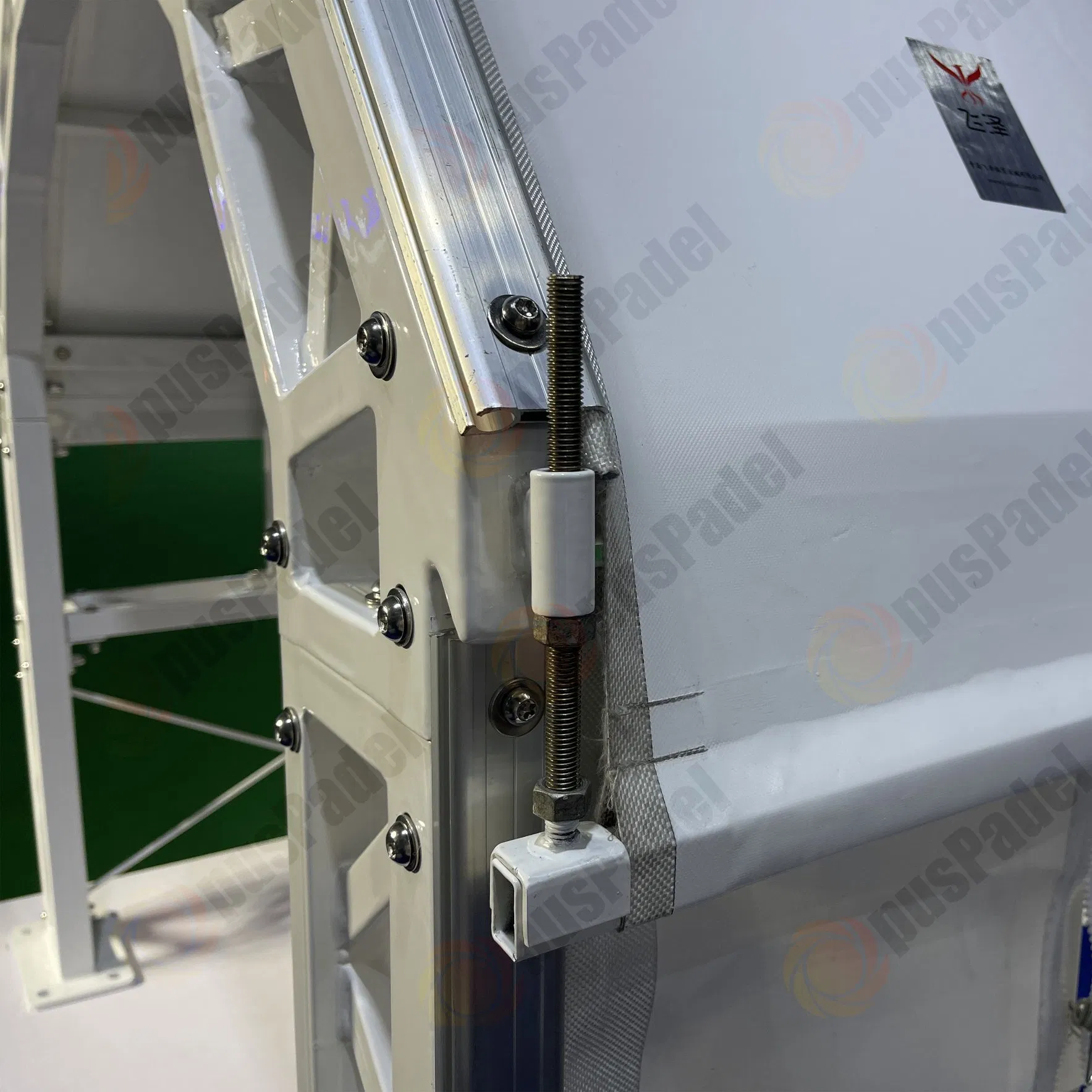 Padel Court Tent Panoramic Padel Court Cover Outdoor Canopy Tennis Court Tent Paddle Court with Roof