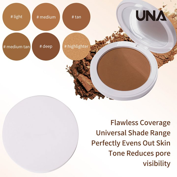 Custom Single Bronzer&Highlighters Nourishing Contour Palette Private Label Single Long Lasting Pressed Powder Bronzer Palette