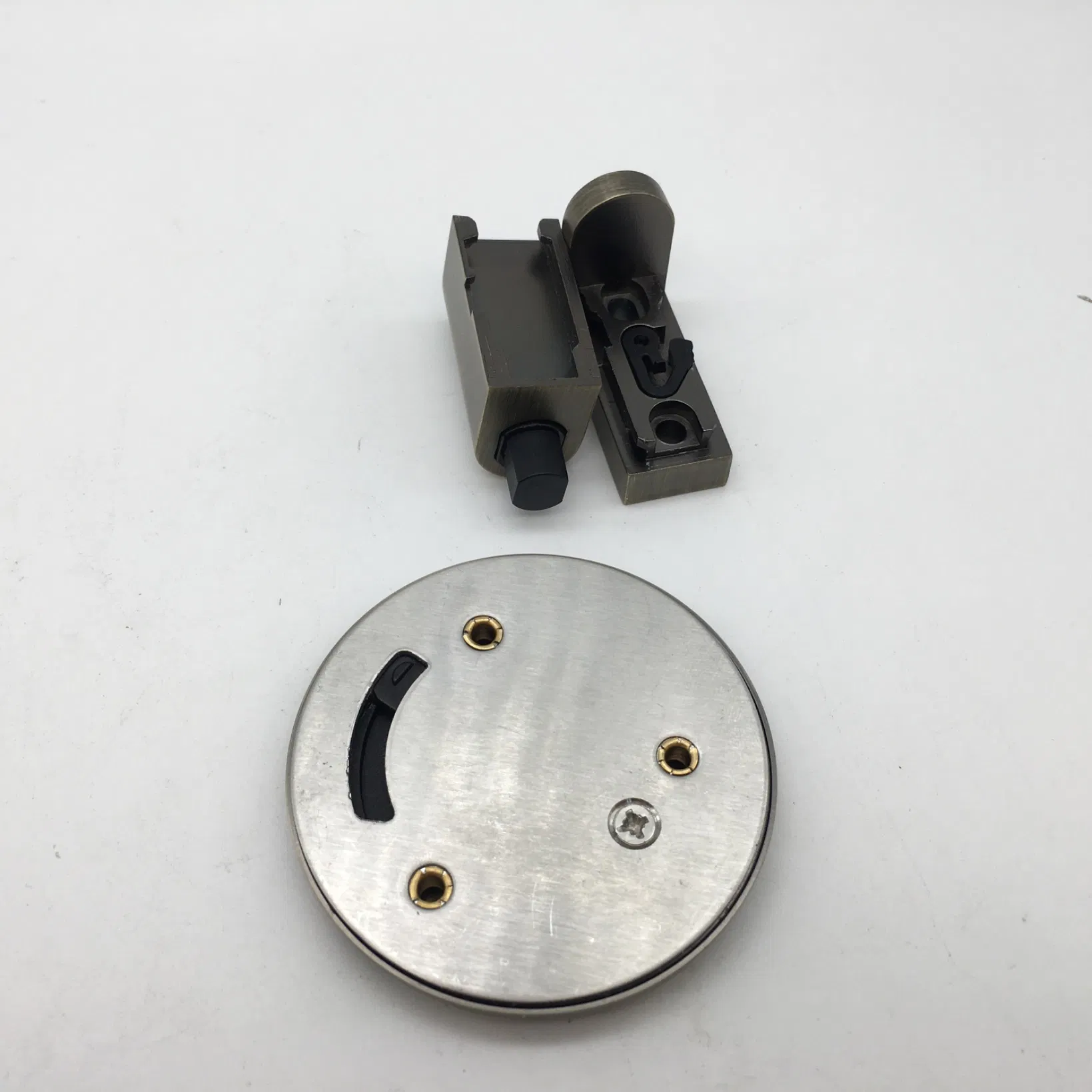 Door Stops with Hold Open Function Anti Thrust Anti Wind Hold Open Mode Press to Release