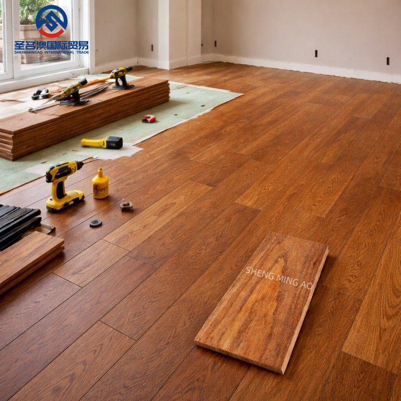 Инженерная доска из дуба, натуральный цвет