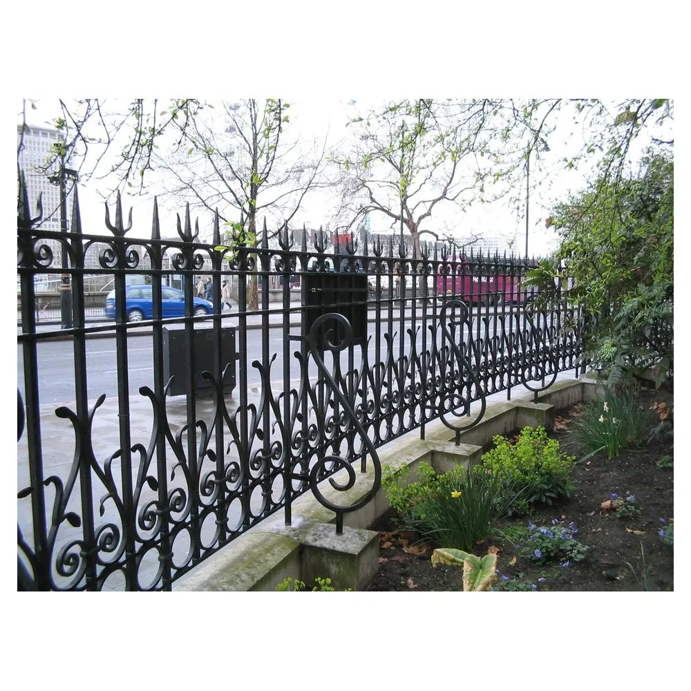 Orient Outdoor Wrought Iron Railing Staircase Villa Stair Railing Iron Stair Railing