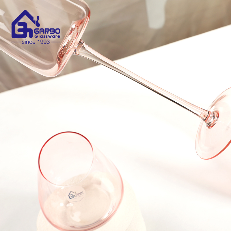 High Quality Spray Color Glass Decanter Swan Shaped Decanter Gift Item