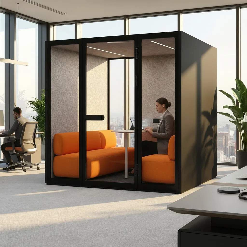 Factory Wholesale Movable Commercial Office Pod for Efficient Work