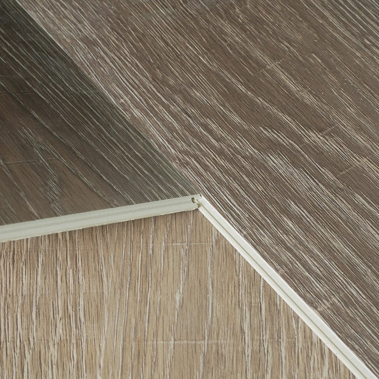 Glossy Stone Plastic Spc Flooring 8mm Waterproof Modern Click Hybrid Floor