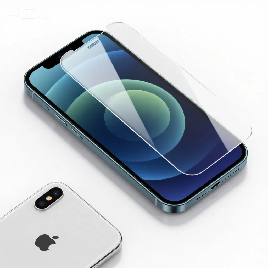 Защитное стекло 2.5D HD Full Screen для iPhone, антиотпечатки