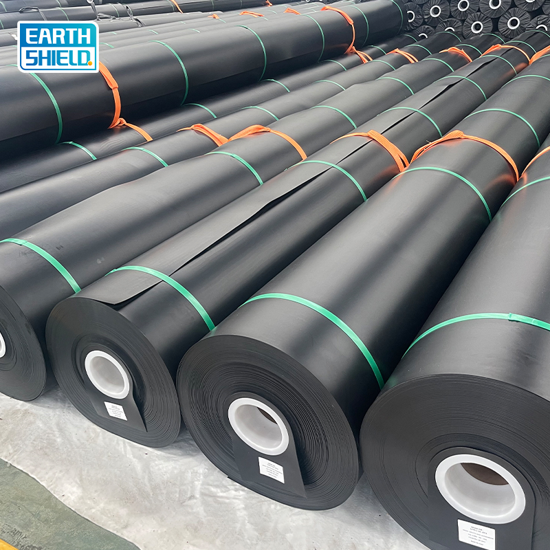 HDPE Geomembranes Pond Liners 1mm Geomenbrana for Fish Farming Pond Dam Mining Reservoir