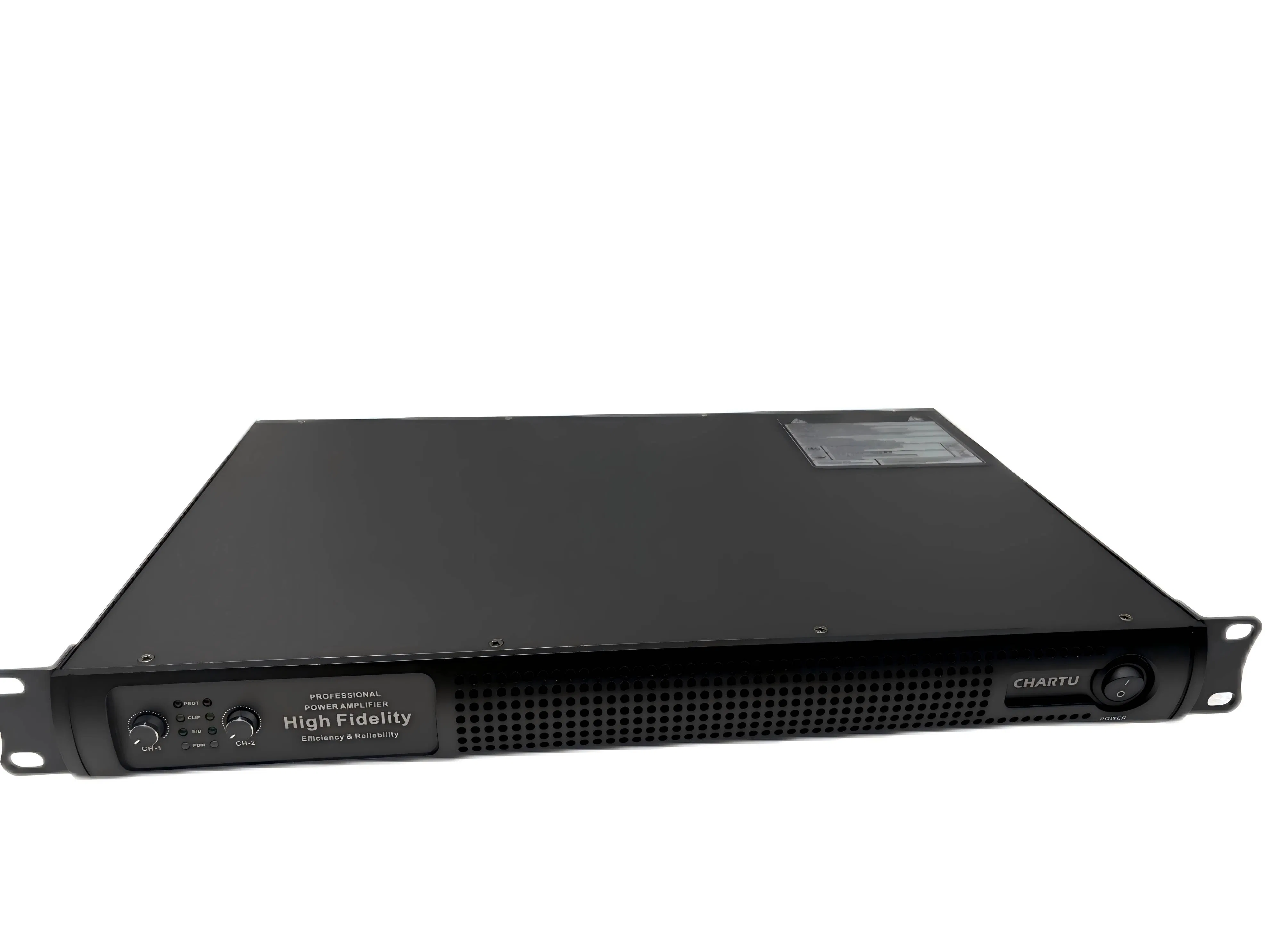 Rackmount 1u Dual 250W High-Performance Power Amplifier