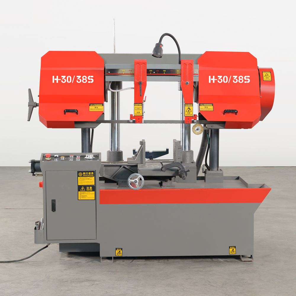 Ленточная пила по металлу горизонтальная гидравлическая