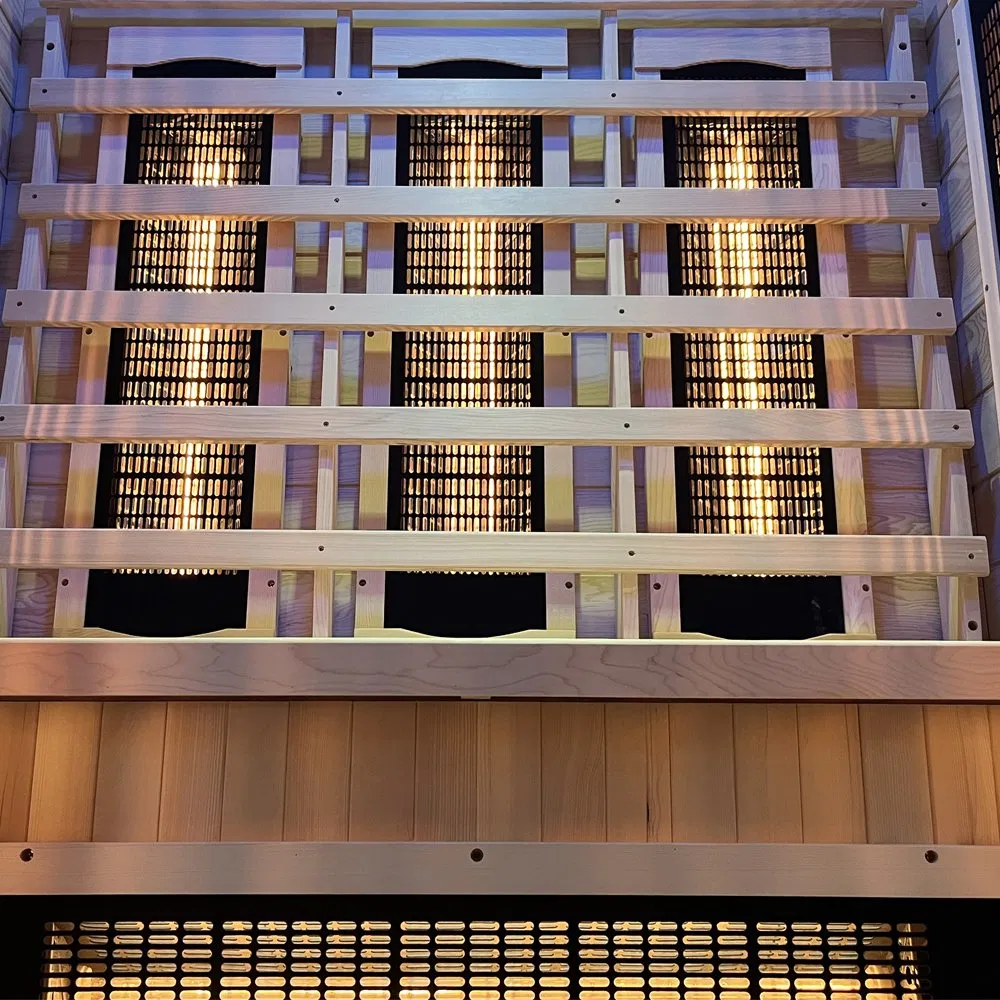 Инфракрасная сауна из массива дерева на 2-3 человек