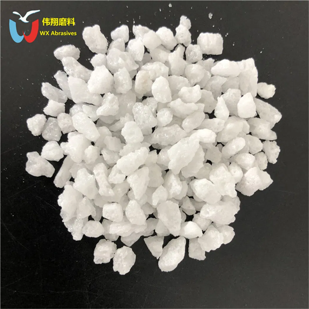 White Fused Alumina Oxide 0.2-1mm 1-3mm for Refractory 99.9% Aluminium