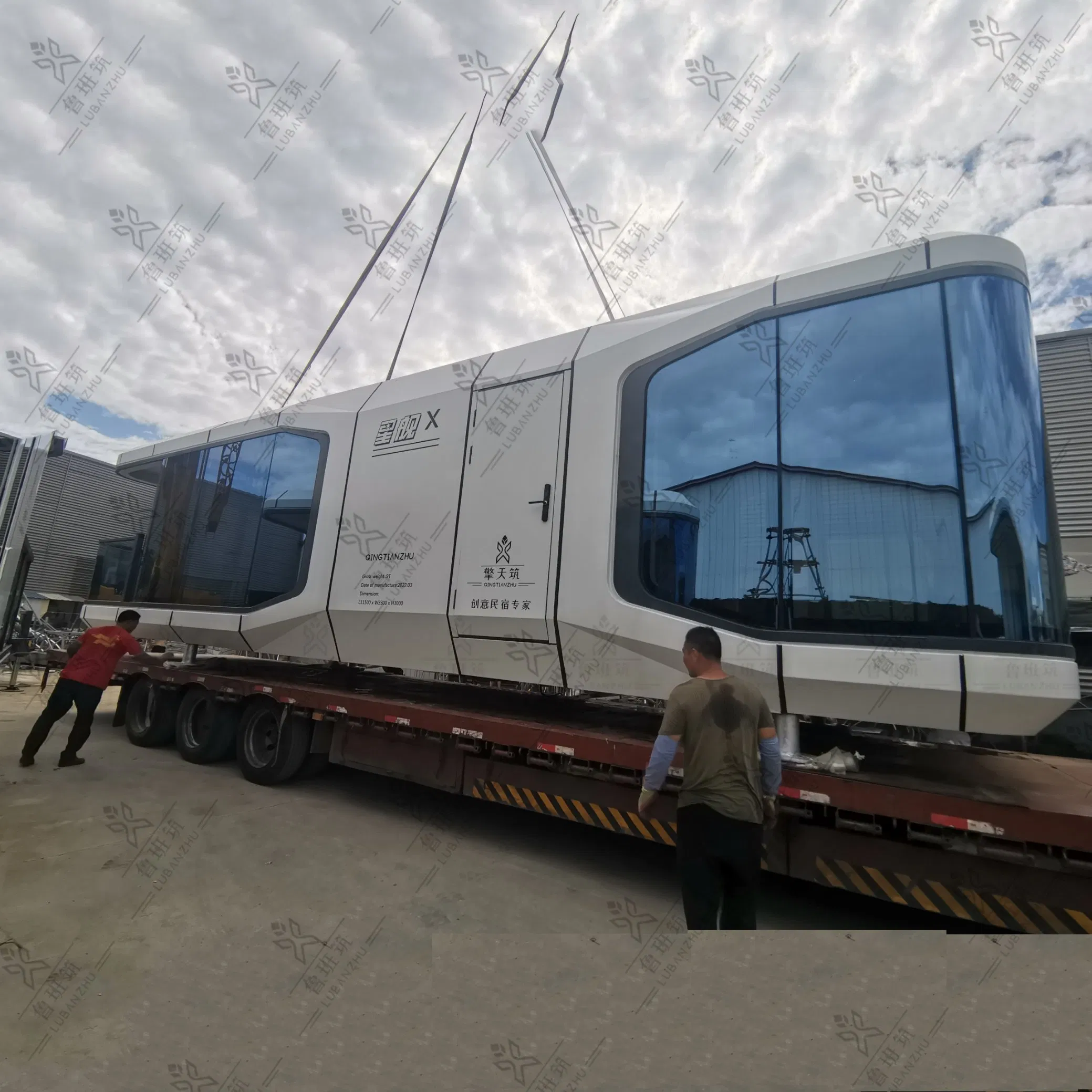 Custom Aluminum Glass Prefab House for Beer Bar/Pop-up Shop/Coffee Shop