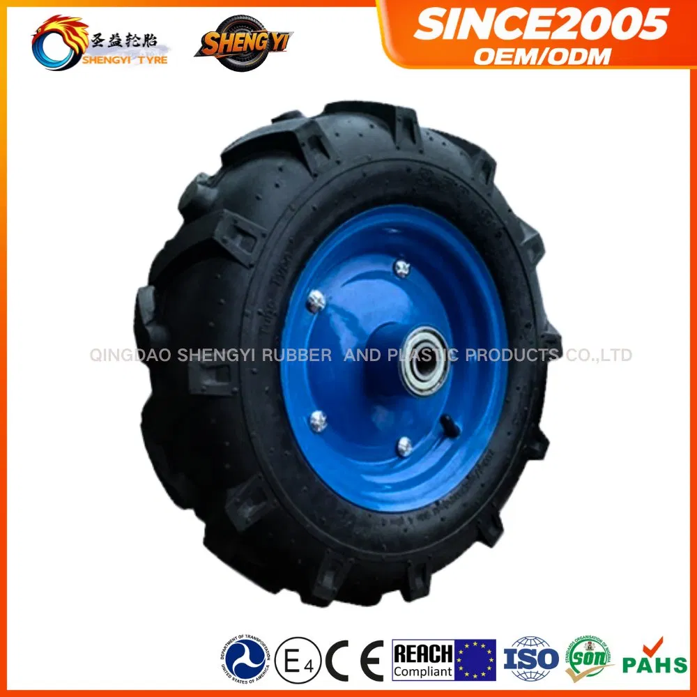 Russia Market Factory Price 4.80/4.00-8 Wheelbarrow Pneumatic Rubber Wheel