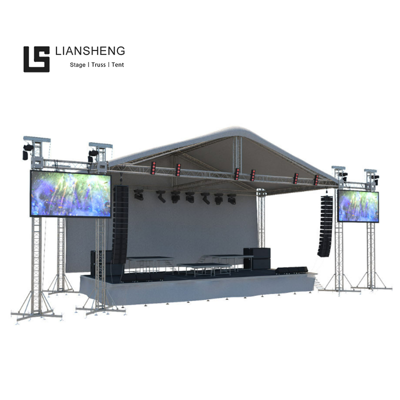 Outdoor Portable Stage Mobile Stage Truss Event Truss Exhibition Truss Display Truss Aluminum Truss for Concert Events