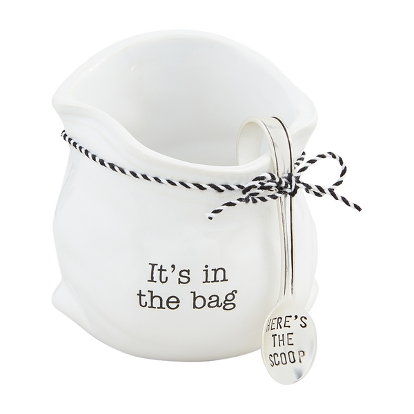 Convenient Candy Jar with Scoop for Easy Serving