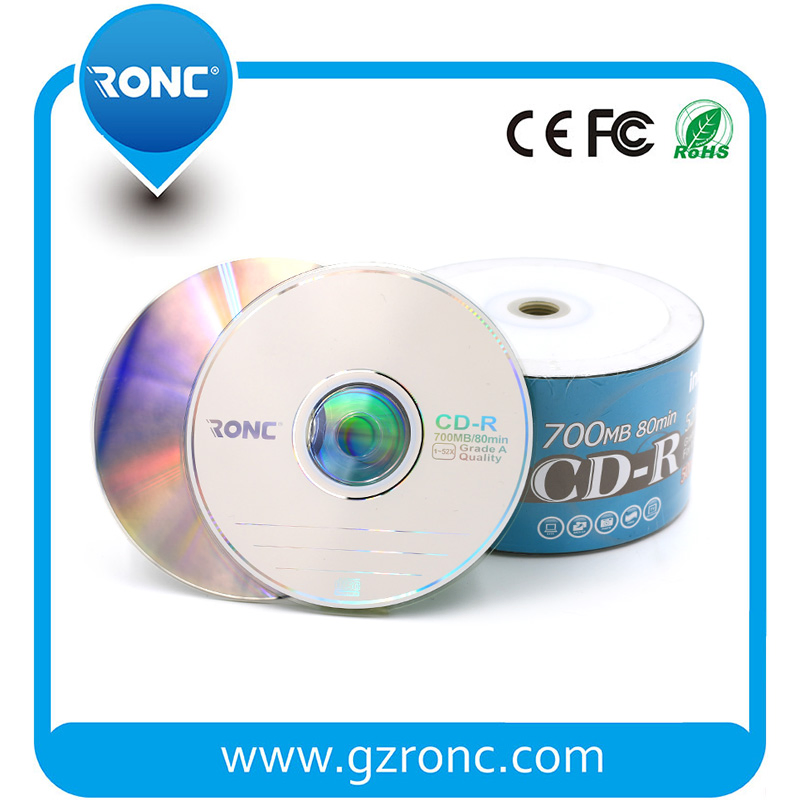 Чистые CD-R диски 700MB, 80 мин, оптом