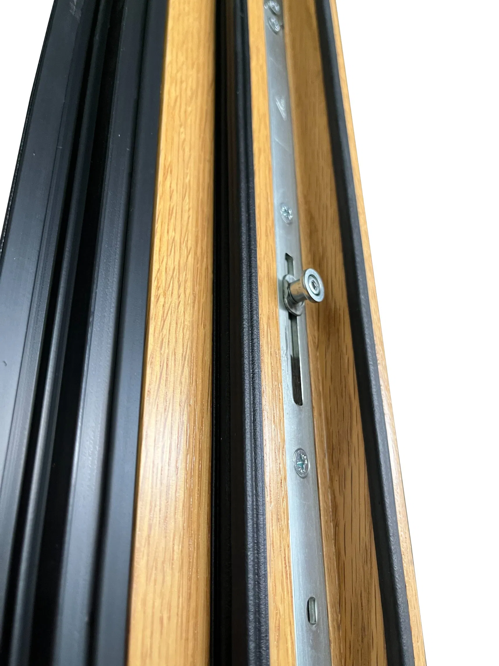 Penjoy Super Thermal Insulation Wood Door Aluminum Clad for Villa