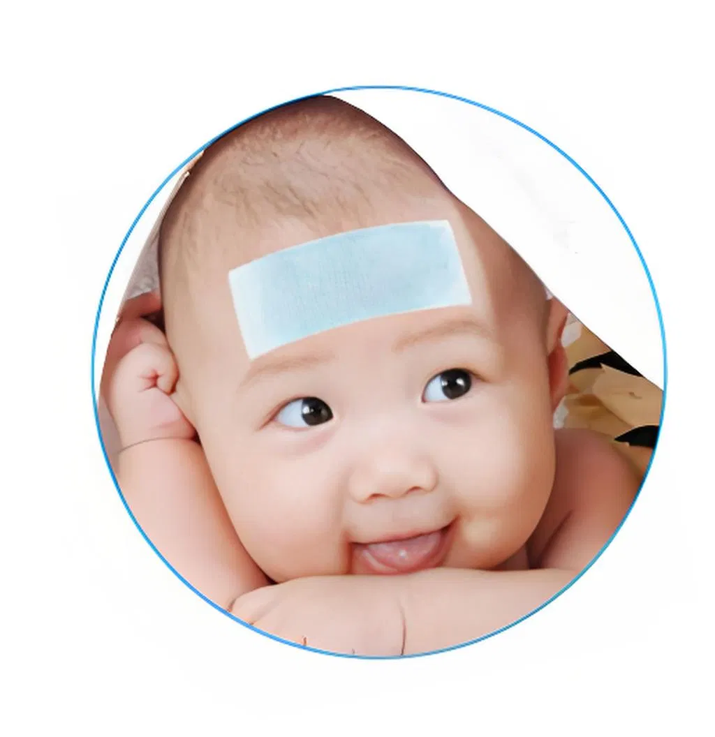 High Quality Medical adhesive Cooling Gel Patch for Kids Fever Cooling