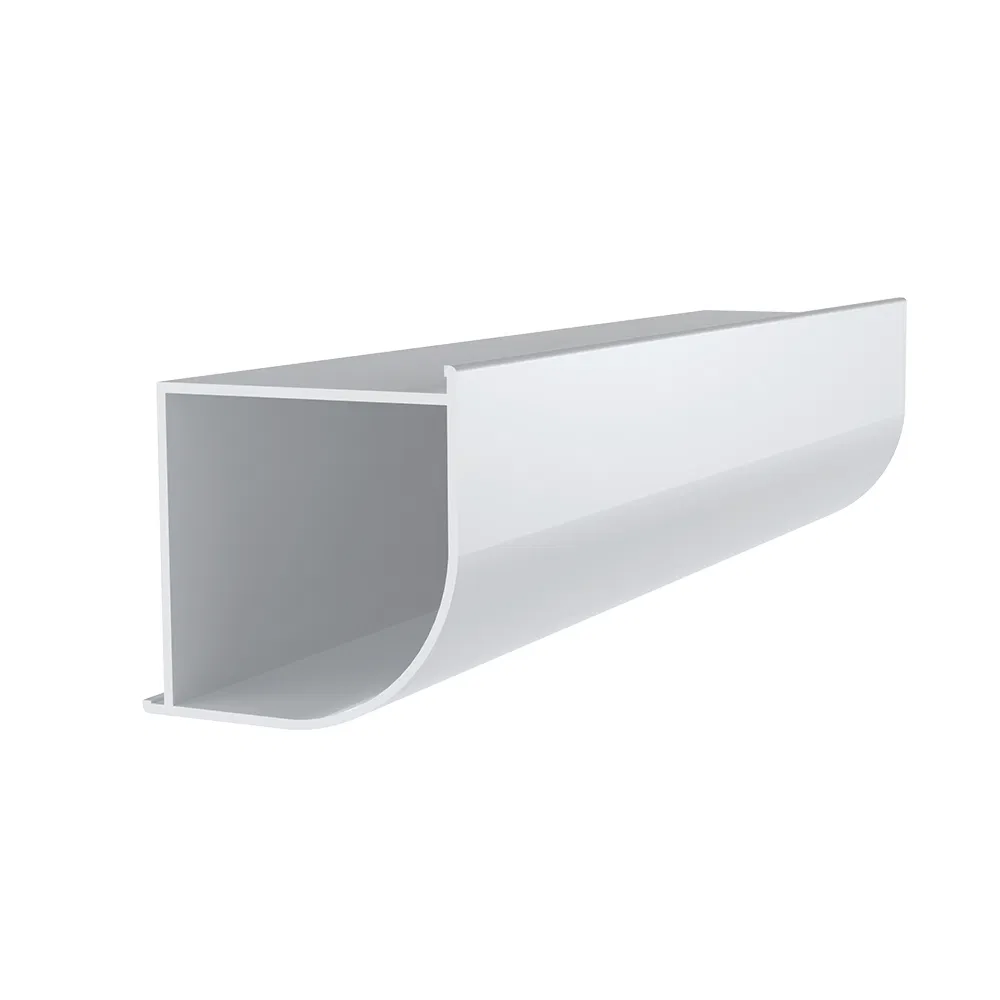 Structural Components Extrusion White UPVC Window Plastic Profile for Sale