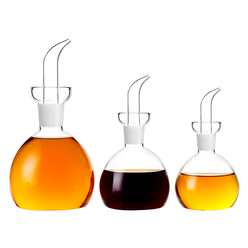 200ml 300ml 580ml Glass Olive Oil Dispenser Bottle Glass Oil Decanter and Cruet Olive Oil Dispenser Bottle Oil Dispenser Oil Bottle