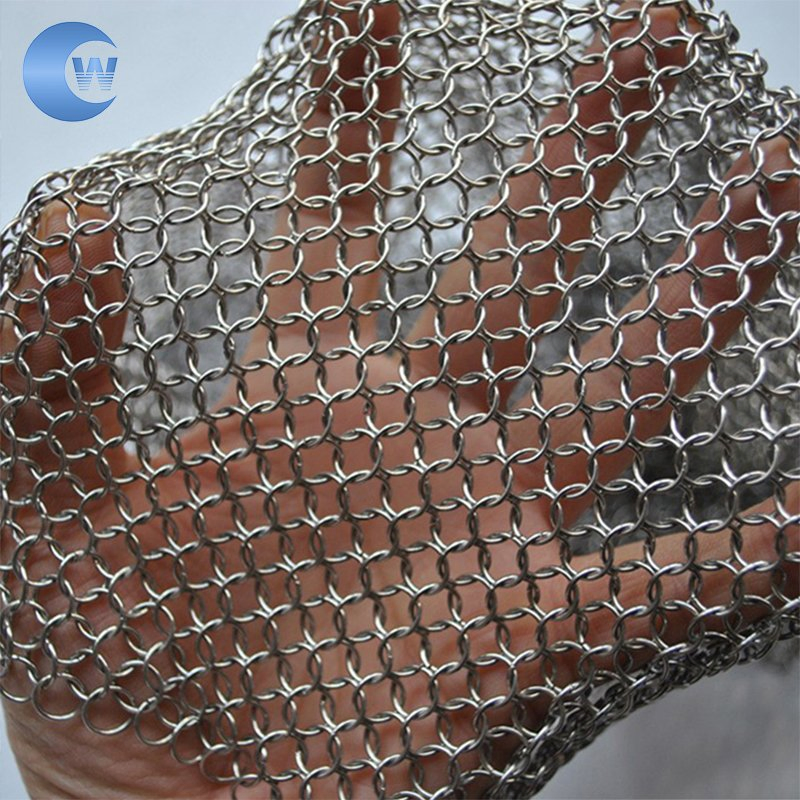 Factory Sale Architectural Stainless Steel Ring Mesh Curtain/Ring Mesh