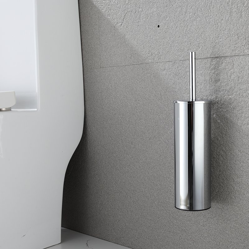 Simple Design Stainless Steel Toilet Mirror Polish Bathroom Toilet Roll Holder