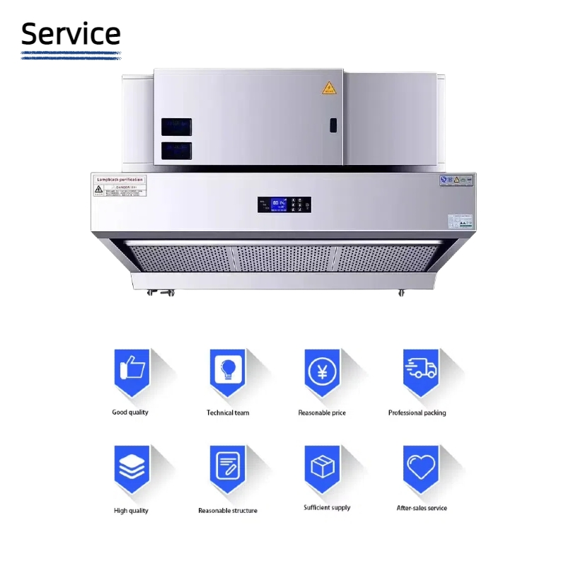 Mass Produced Integrated Range Hood Reduces Factory Costs