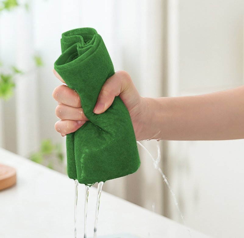 Wholesale Nonwoven Kitchen Cleaning Cloth for Dishwashing