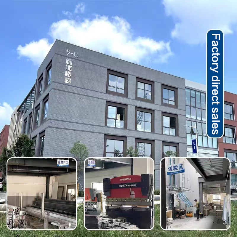 Smart Automatic Folding Stairs for Attics and Home Spaces