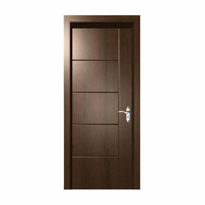 Factory Price Durable Wooden MDF WPC Solid Wood Colorful Interior Doors