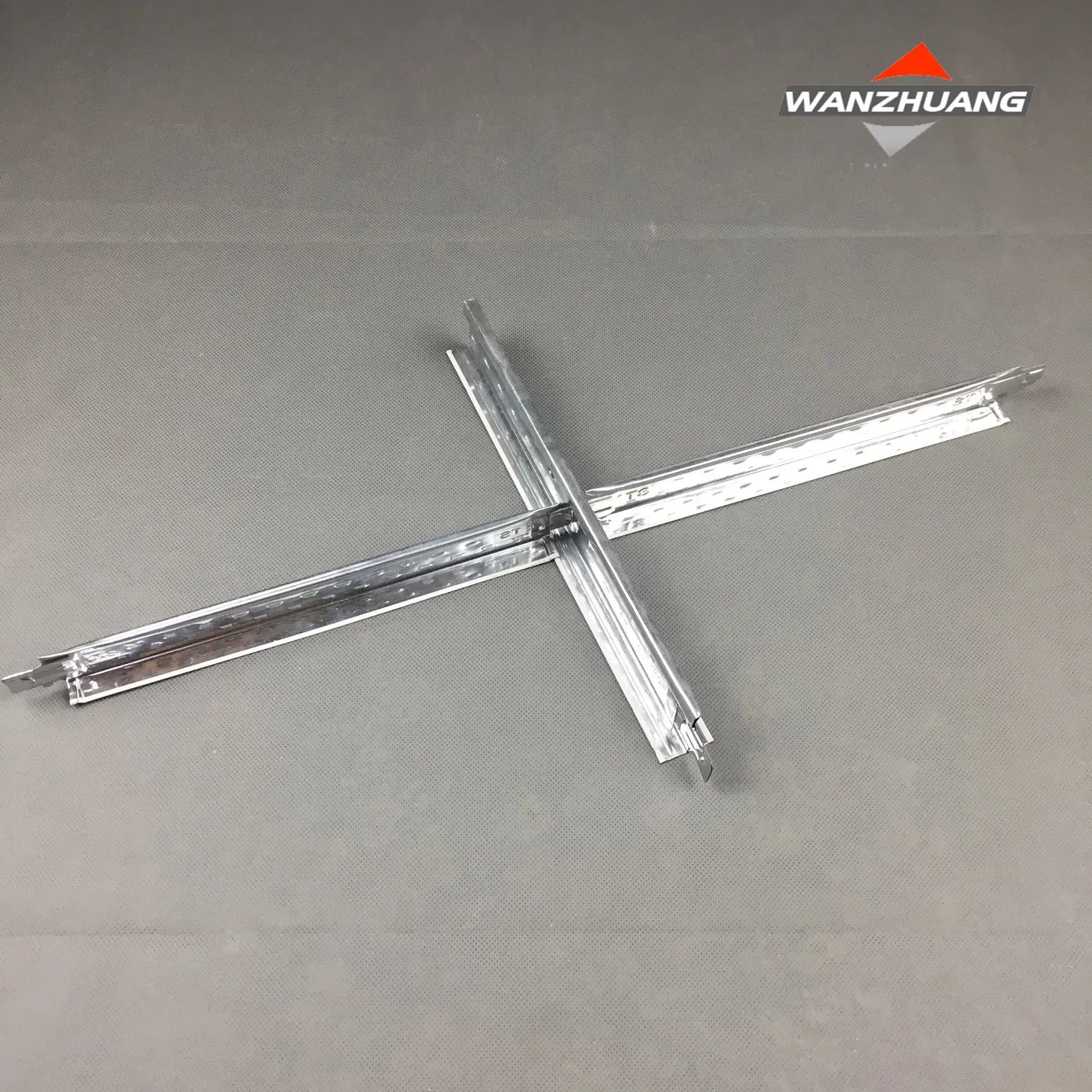 Construction Material Suspended Ceiling Tee Grid Ceiling Galvanized Steel Metal T Runner T-Grid