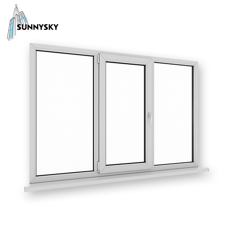 Modern Style Vinyl Suppliers Depth Arc Casement Swing Window