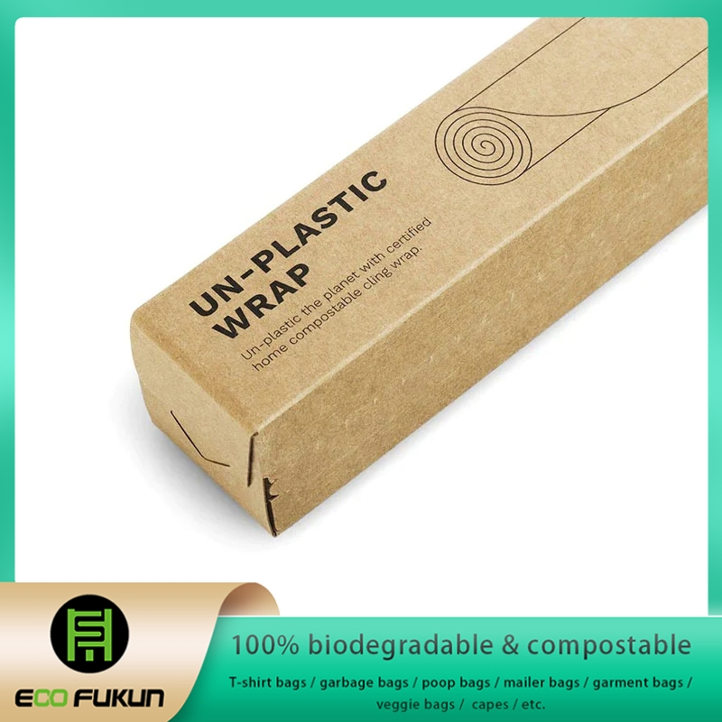 TUV Certified Compostable Cling Wrap with Slide Cutter