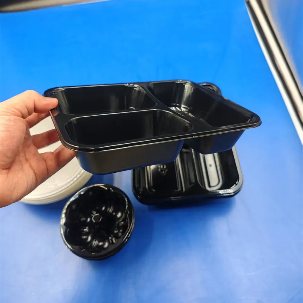 Disposable Cpet Tray Takeaway C-Pet Meal Box Ovenable Food Packaging Box