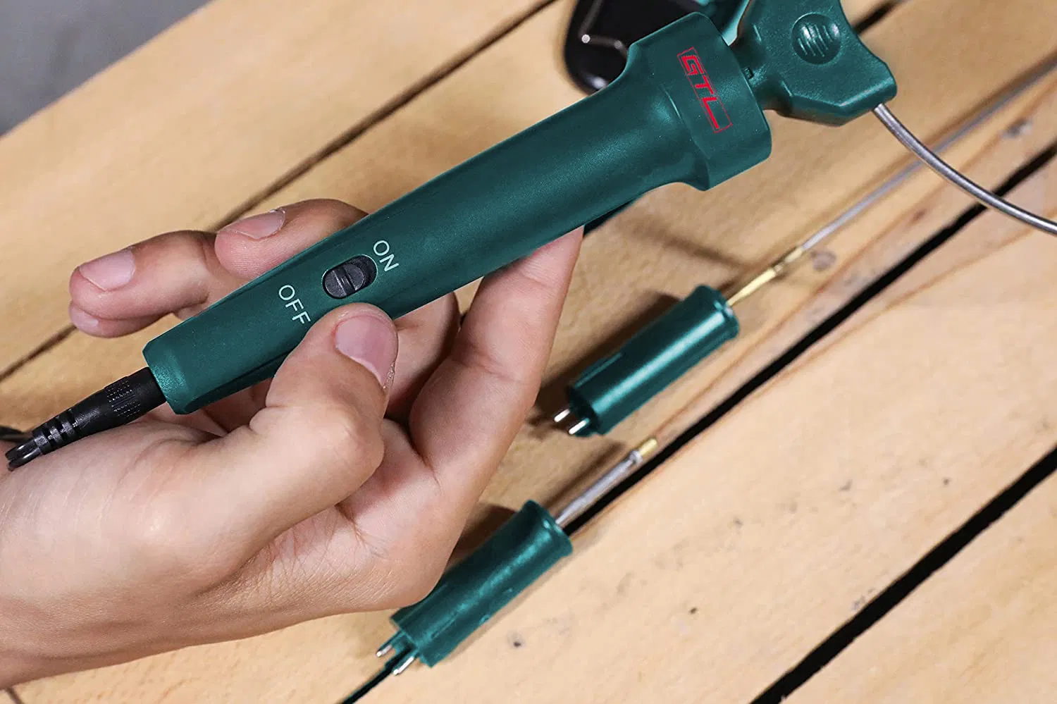 3 in 1 Electric Foam Cutter Portable Styrofoam Cutting Pen Hot Wire Foam Cutter for Foam Cutting, Holes Digging, Details Handling