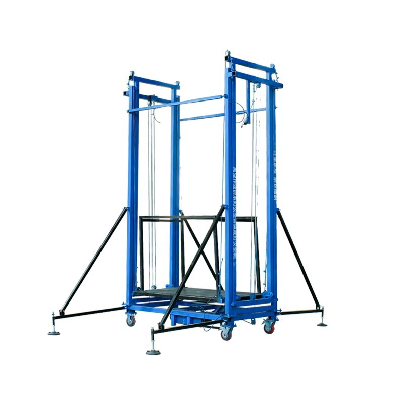 Electric Mobile Scaffolding Tower with Outriggers – Stable & Easy to Assemble