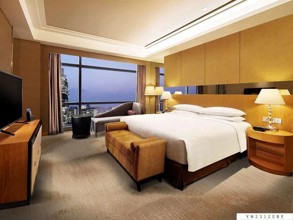 Wholesale Commercial High Pile Height Washable Printed Tufted Carpet for Hotel Room