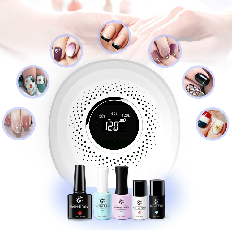 OEM Customize 84W Nail Dryer USB UV LED Gel Nail Lamp