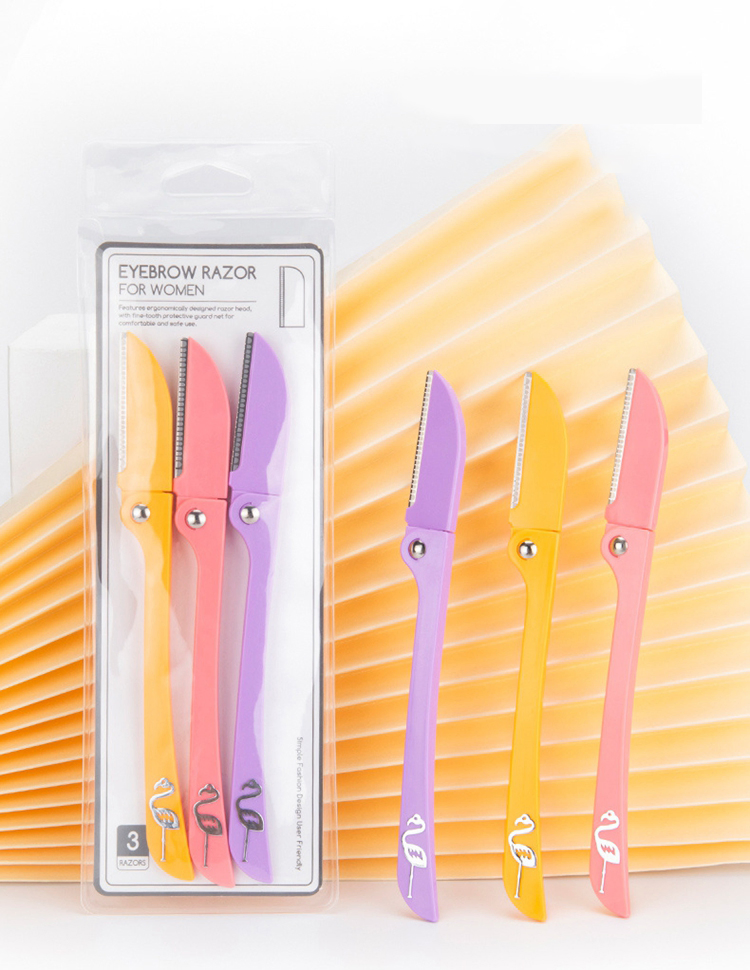 High Quality Makeup Tool Eco Friendly Eyebrows Scissor Trimmer Shaver