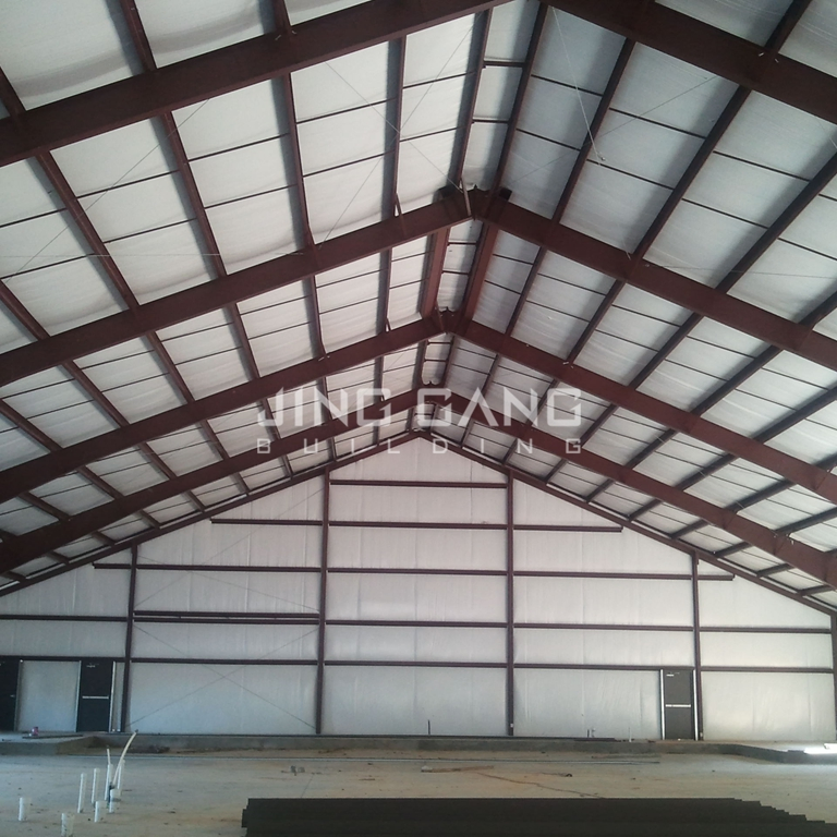 Q235 Q355 Shed H Section Galvanized Steel Structure Storage Metal Building for Prefab Workshop