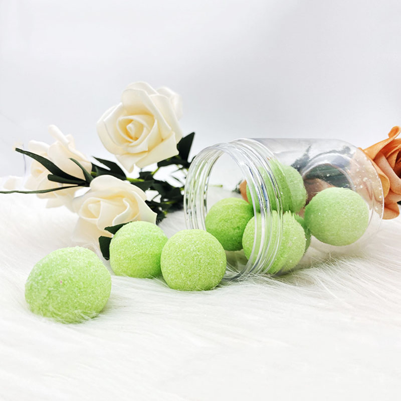 Custom Logo Smooth Skin Fruit Vegan Organic Fruit Candy Sugar Body Scrubs Cubes Body Sugar Ball