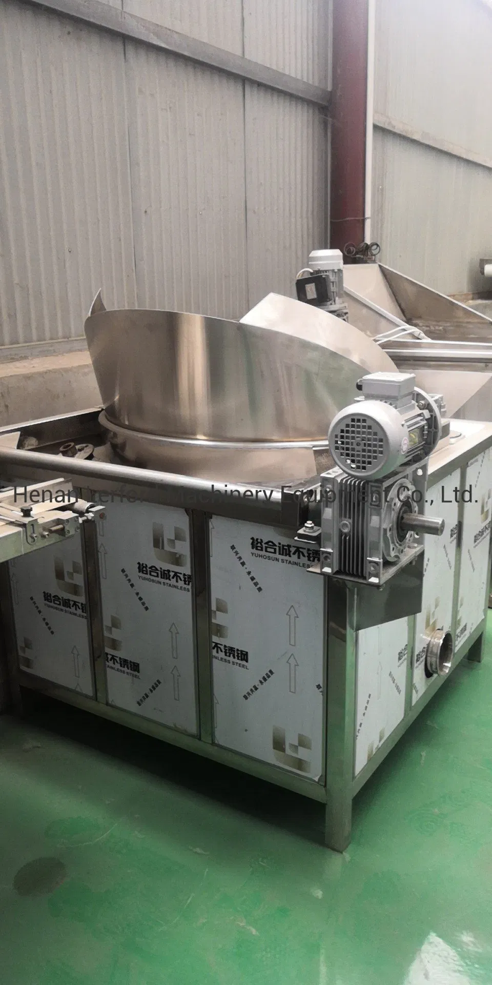 Automatic Continuous Conveyor Fryer Machine/ Deep Fryer