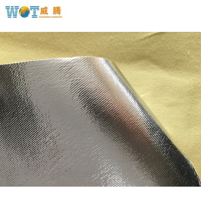 Transfer Foil Coated Aramid Fabric