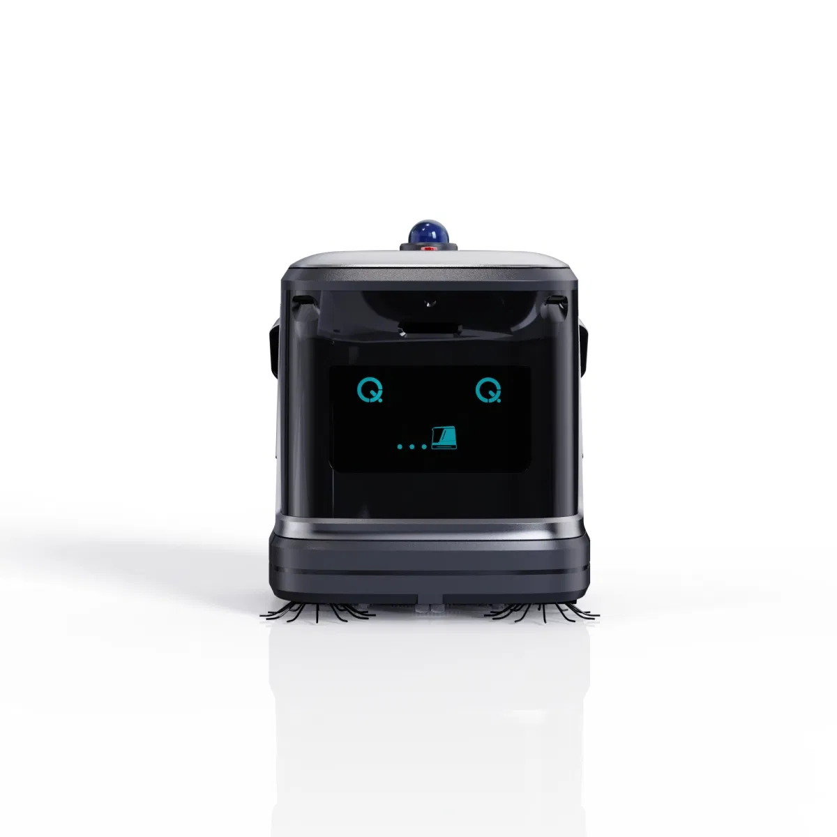 Commercial Lithium Iron Phosphate Battery Powered Robotic Scrubber Remote Monitoring Cleaning Robot