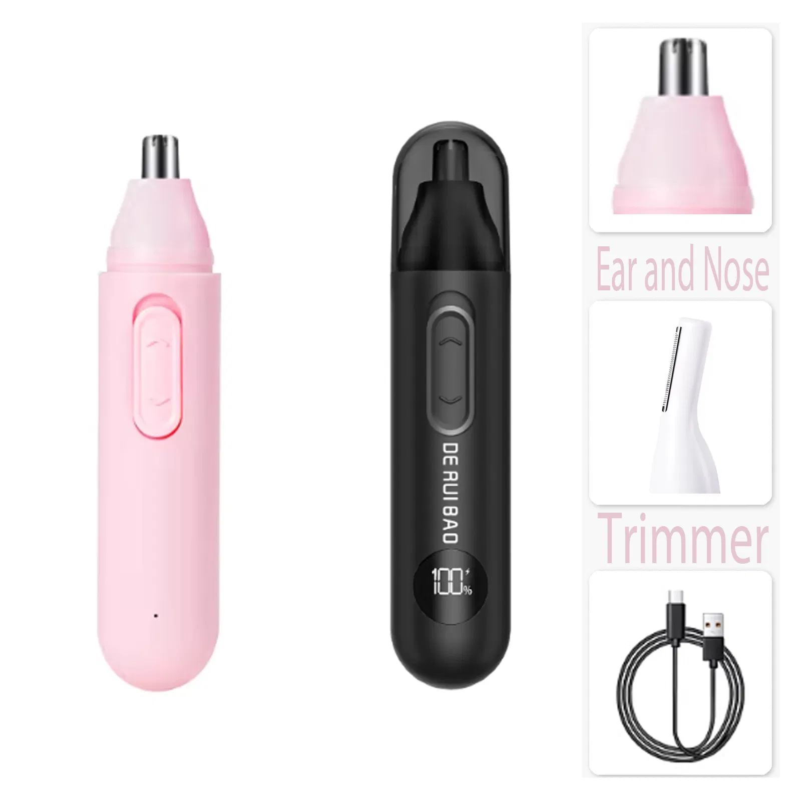 Safe Contact Skin Protection Guard Nose Hair Trimmer