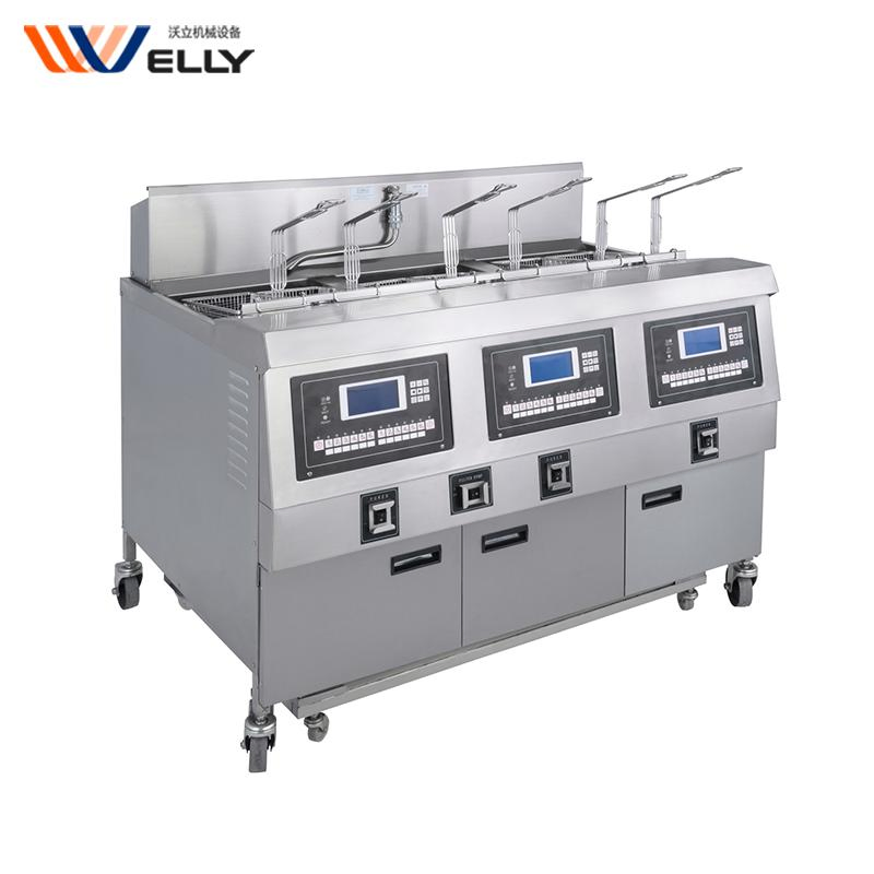 Industrial LPG Big Over Sized Automatic Broast Gas Pressure Deep Fryer Electric Pressure Fryer Chicken Machine