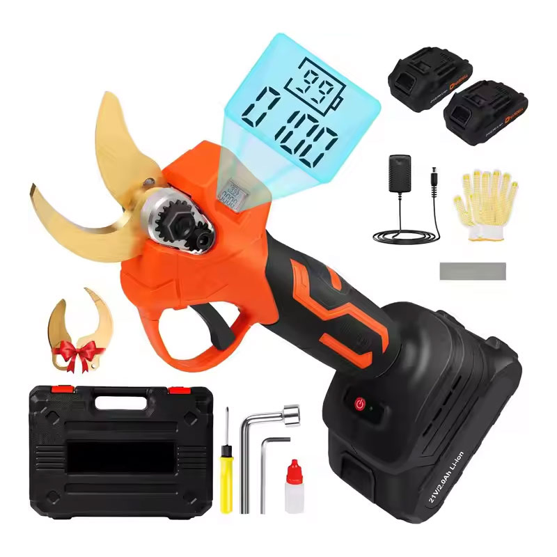 Электрические садовые ножницы для обрезки, аккумуляторные