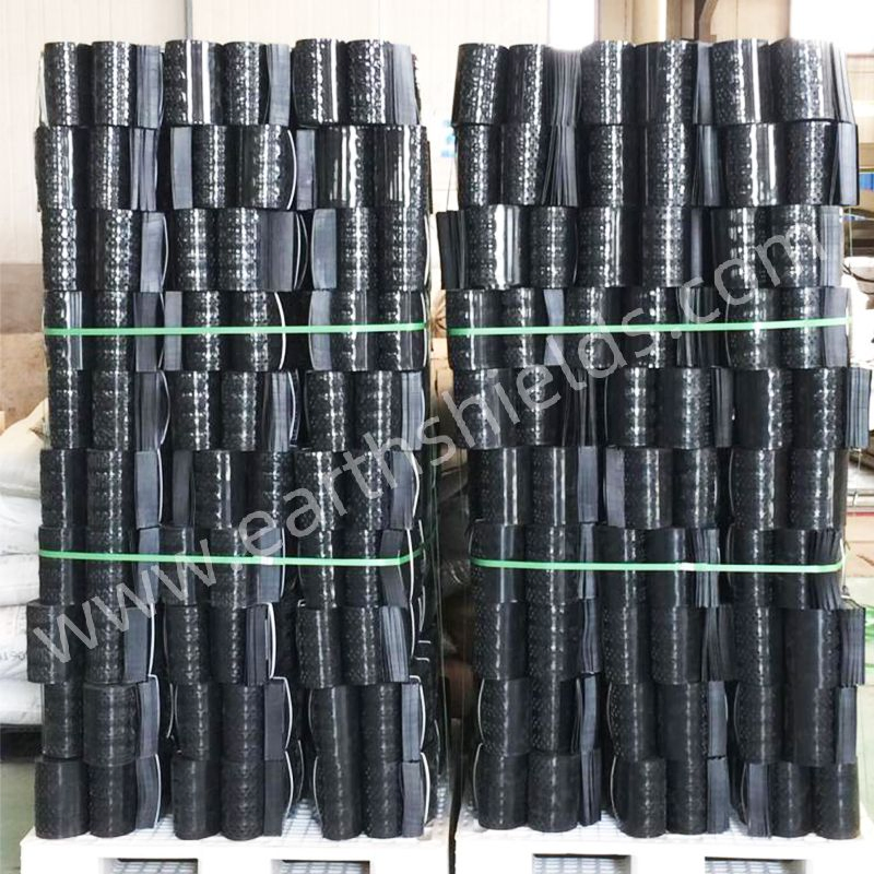 Textrued Surface Geocells HDPE for Slope Project
