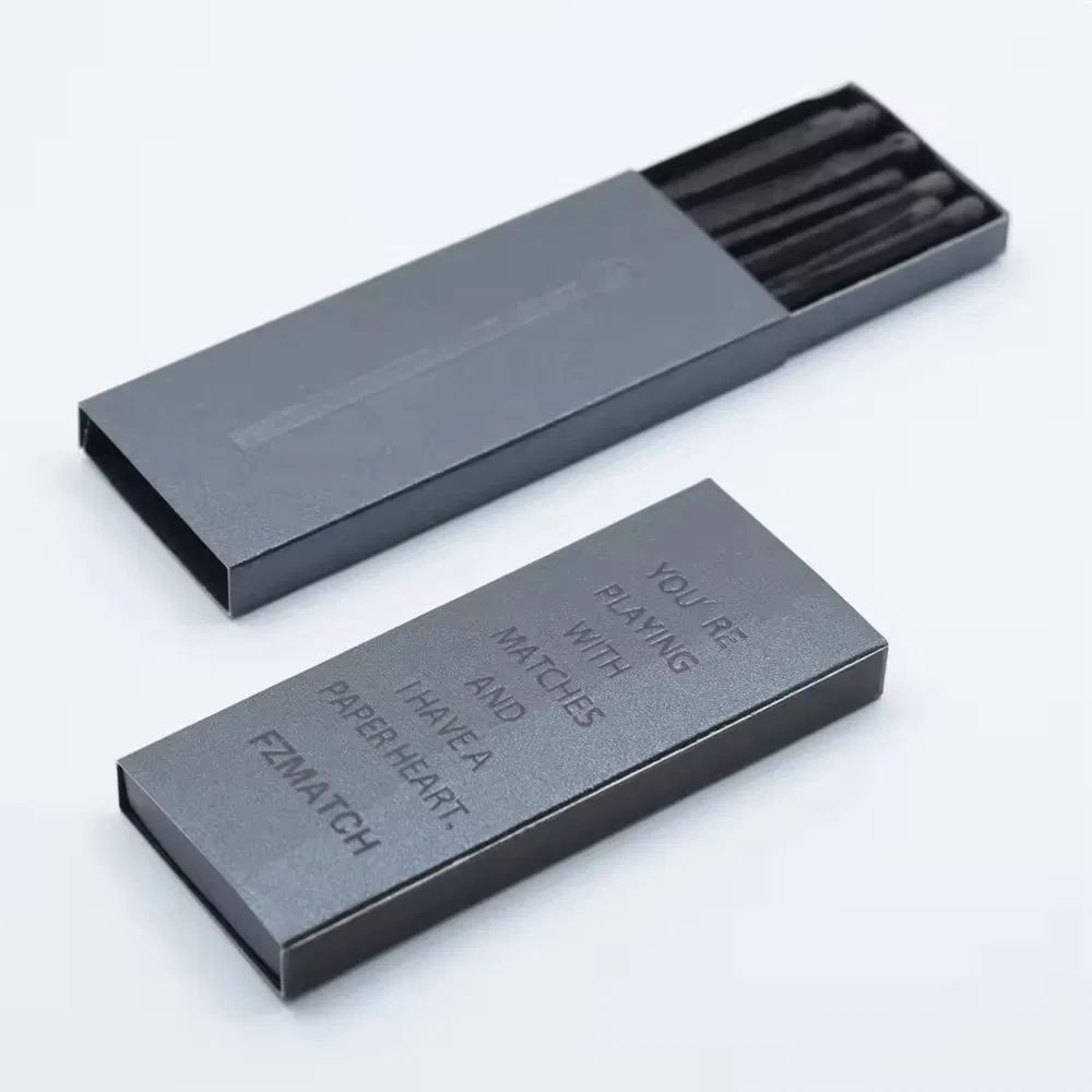 Color Logo Safety Matches with Long Pole Wooden Matchbox-Eco-Friendly