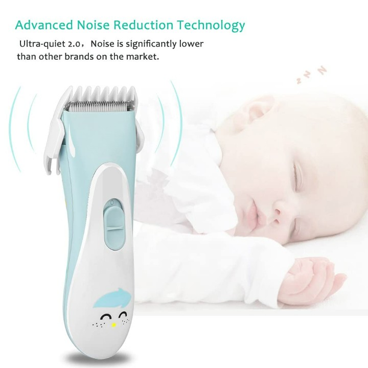 High Quality Ultra-Quiet Ceramic Blade Hair Trimmer Kids Cordless Waterproof Hair Clippers