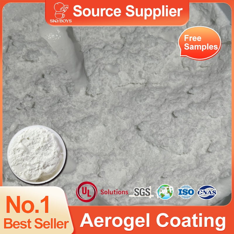 Building Industrial Paint Thermal Insulation Material Heating Waterproof Insulation Aerogel Coating for Fireproofing Applications